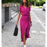 Vestido Midi Floral feminino