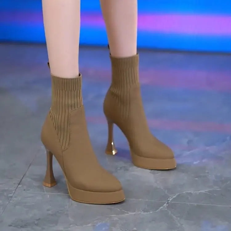 Botas com plataforma, Conforto e Elegância Feminina