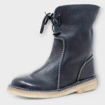 Botas impermeáveis com forro de lã feminino