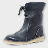Botas impermeáveis com forro de lã feminino
