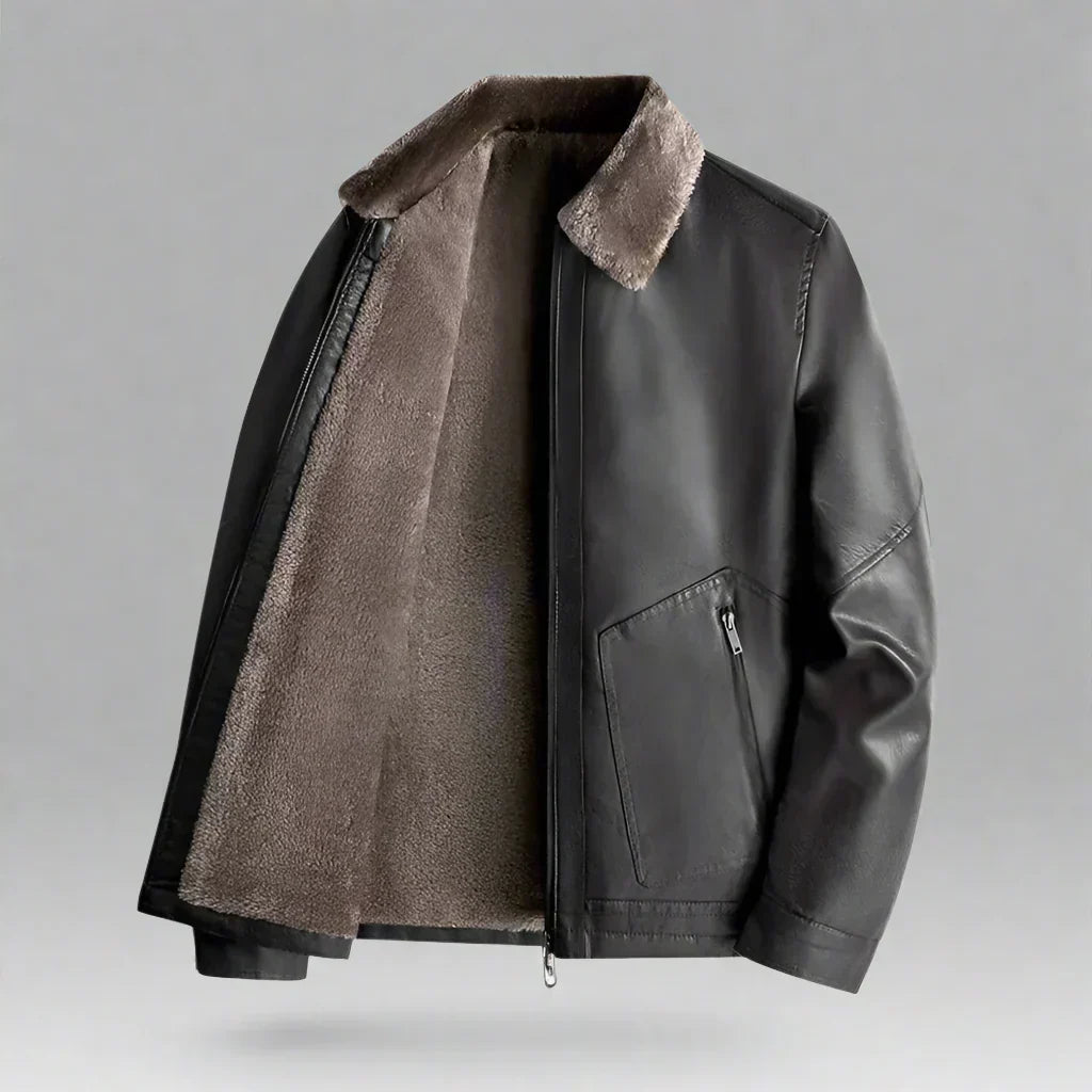Casaco de Couro Cavalier masculino