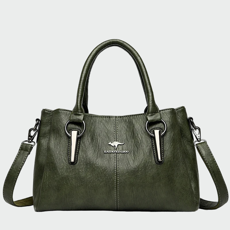 Bolsa de ombro elegante atemporal feminino