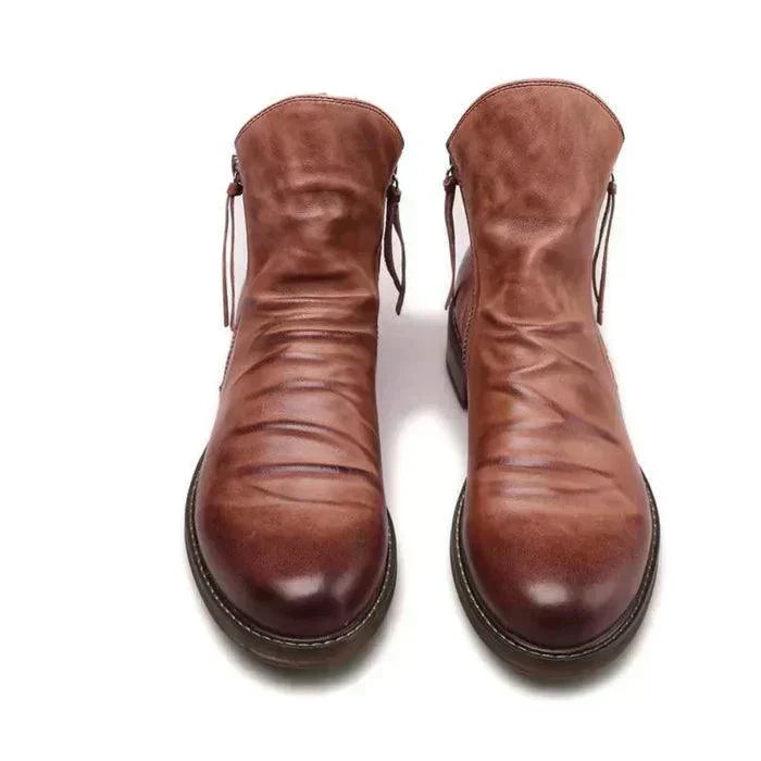 Botas Chelsea em Couro masculino
