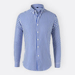 Camisa Clássica às Riscas masculino