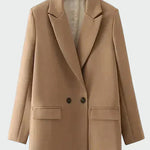 Casaco Oversized com Linha Moderna feminino
