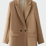 Casaco Oversized com Linha Moderna feminino