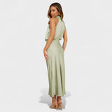 Vestido Satin Elegance feminino