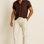 Conjunto de Camisa e Calças - Verão masculino