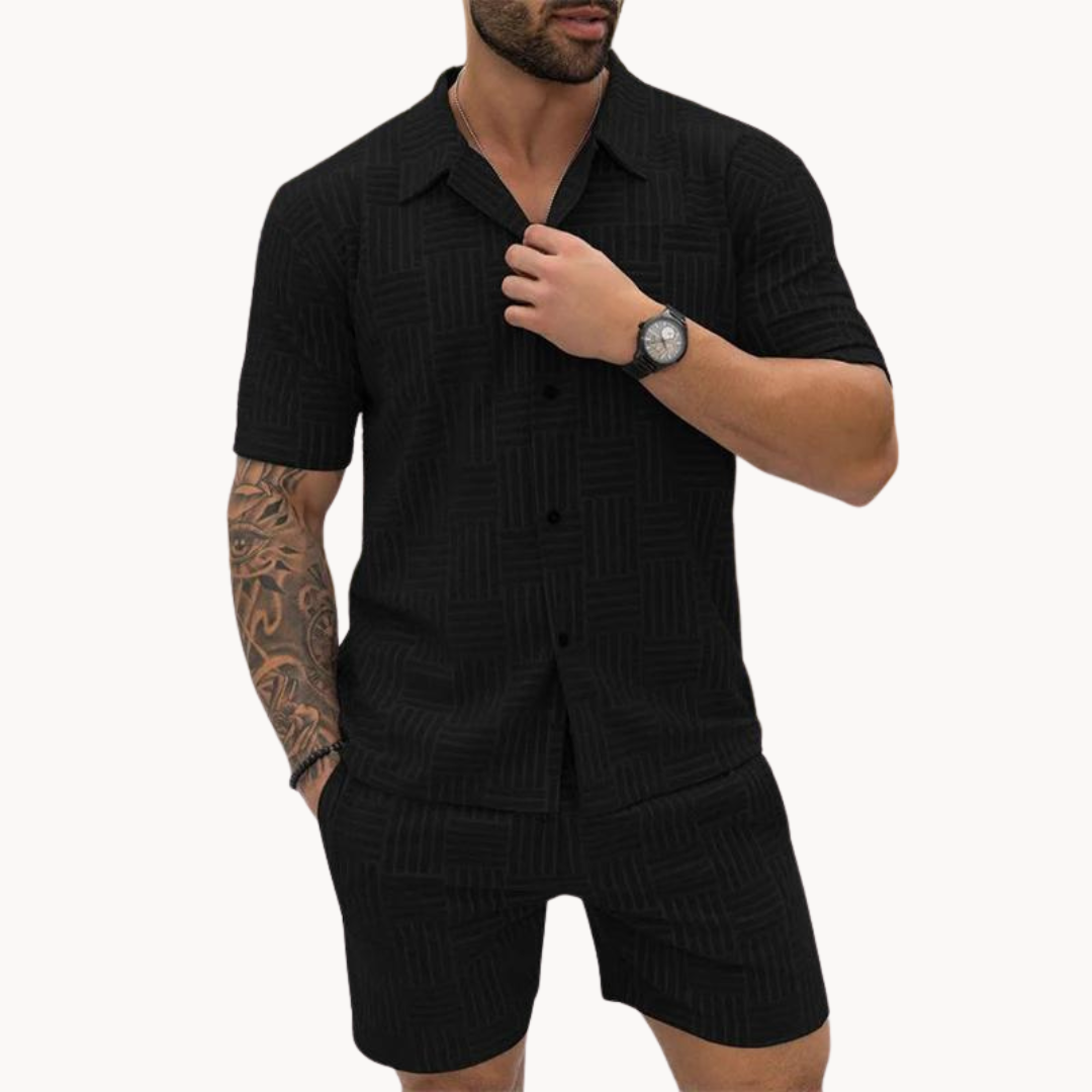 Conjunto de Camisa e Calções - Retro masculino