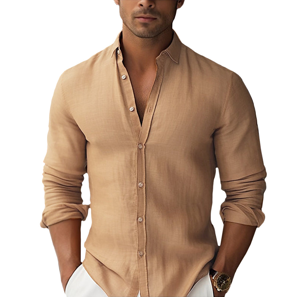 Camisa - Corte Respirável Fluxo de Ar masculino