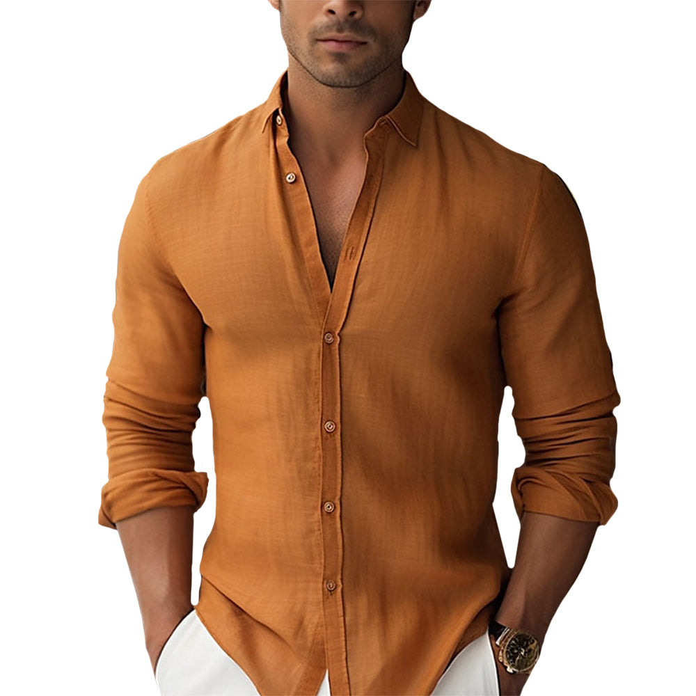Camisa - Corte Respirável Fluxo de Ar masculino