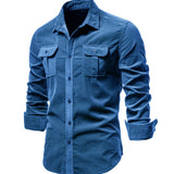 Camisa - Mistura Respirável Longa masculino