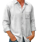 Camisa - Mistura Respirável Relaxada masculino