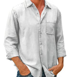Camisa - Mistura Respirável Relaxada masculino