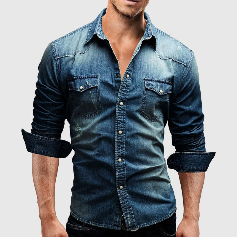 Camisa - Frente com Botões Estruturado masculino
