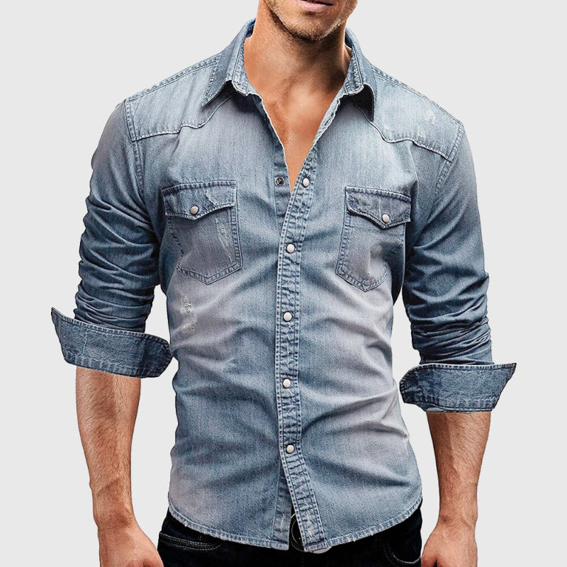 Camisa - Frente com Botões Estruturado masculino