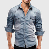 Camisa - Frente com Botões Estruturado masculino