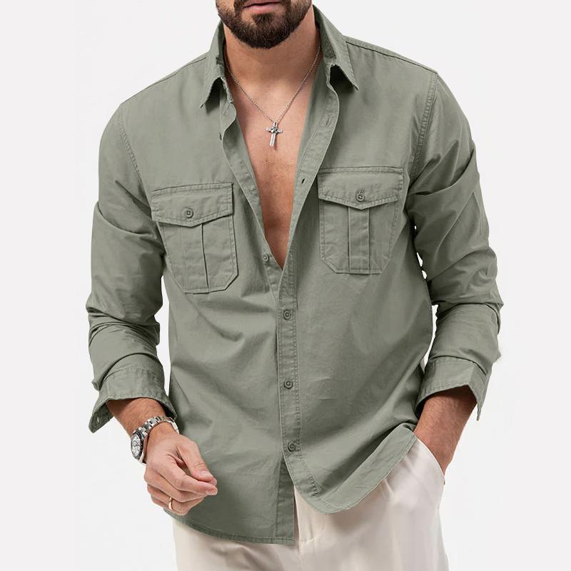 Camisa - Bolsos Cargo Conforto Térmico masculino