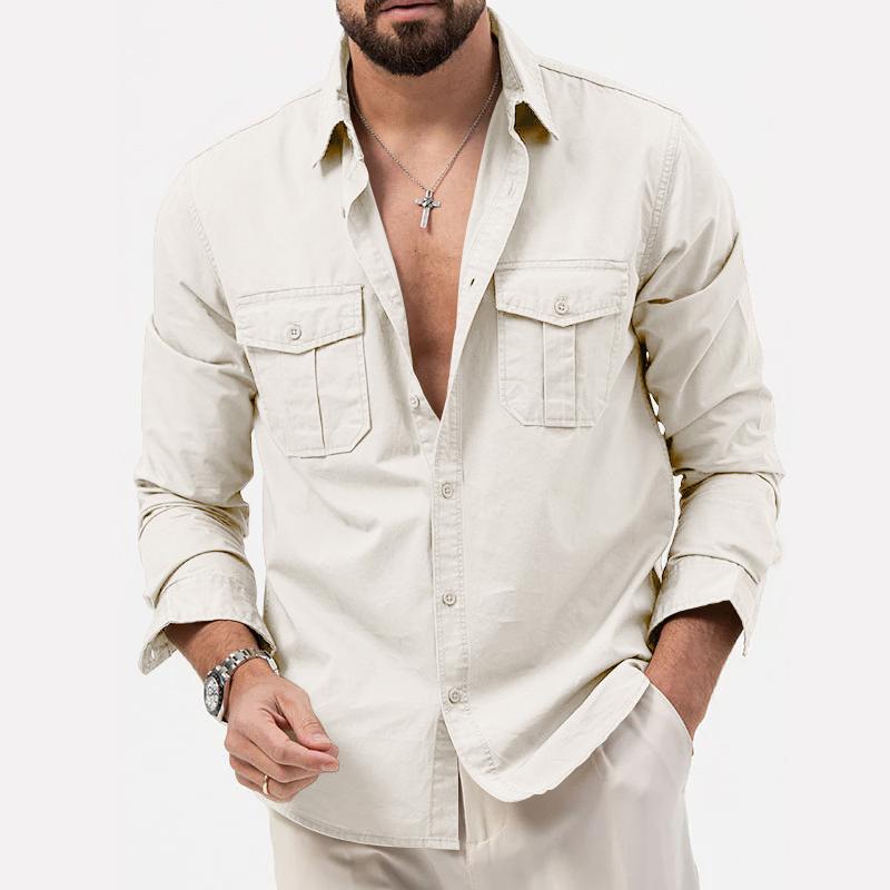 Camisa - Bolsos Cargo Conforto Térmico masculino