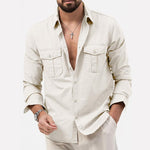 Camisa - Bolsos Cargo Conforto Térmico masculino