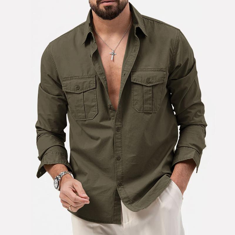 Camisa - Bolsos Cargo Conforto Térmico masculino