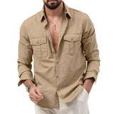 Camisa - Bolsos Cargo Conforto Térmico masculino