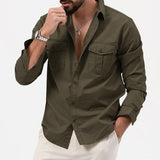 Camisa - Bolsos Cargo Conforto Térmico masculino