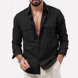 Camisa - Bolsos Cargo Conforto Térmico masculino