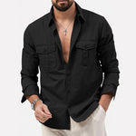 Camisa - Bolsos Cargo Conforto Térmico masculino