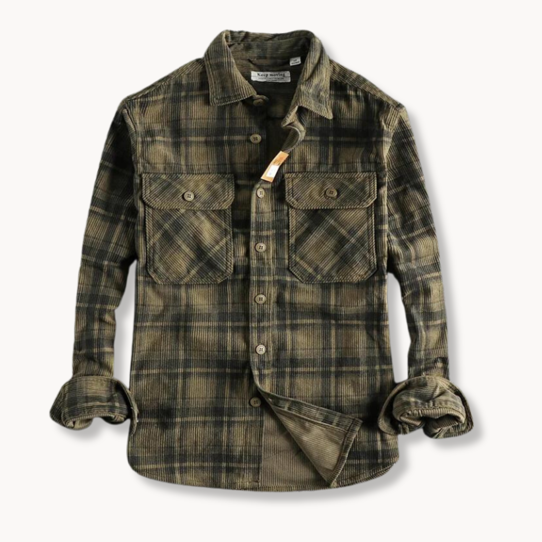 Camisa - Mistura de Bombazina masculino
