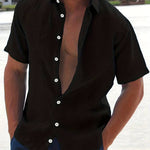Camisa - Mistura Leve Manga Curta masculino