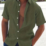 Camisa - Mistura Leve Manga Curta masculino