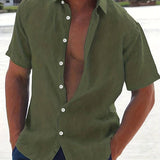 Camisa - Mistura Leve Manga Curta masculino