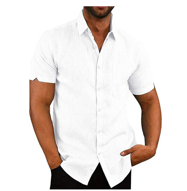Camisa - Mistura Leve Manga Curta masculino