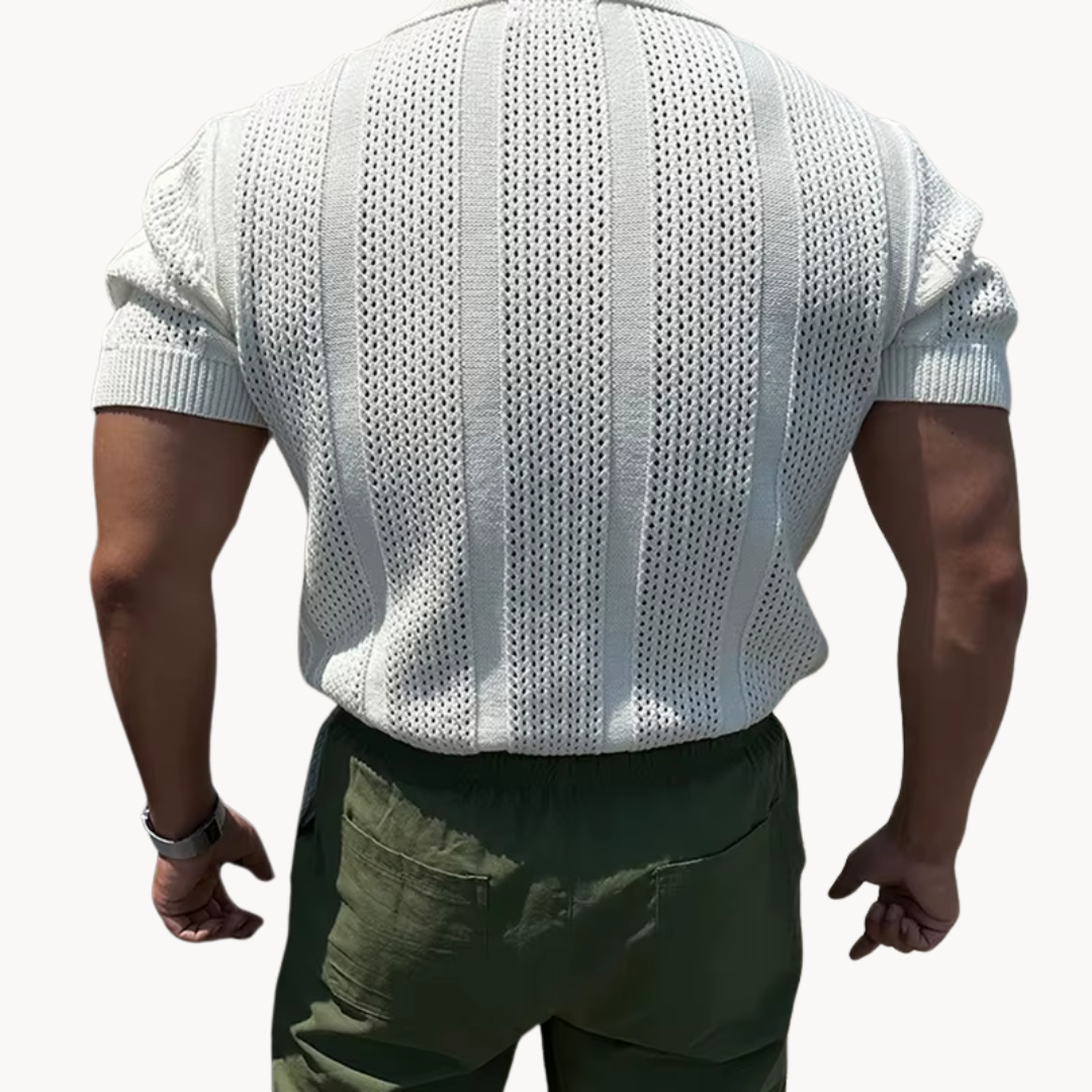 Camisa - Malha com Gola Aberta masculino