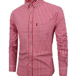 Camisa - Xadrez Mistura Suave masculino