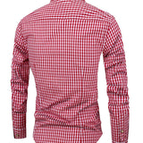 Camisa - Xadrez Mistura Suave masculino