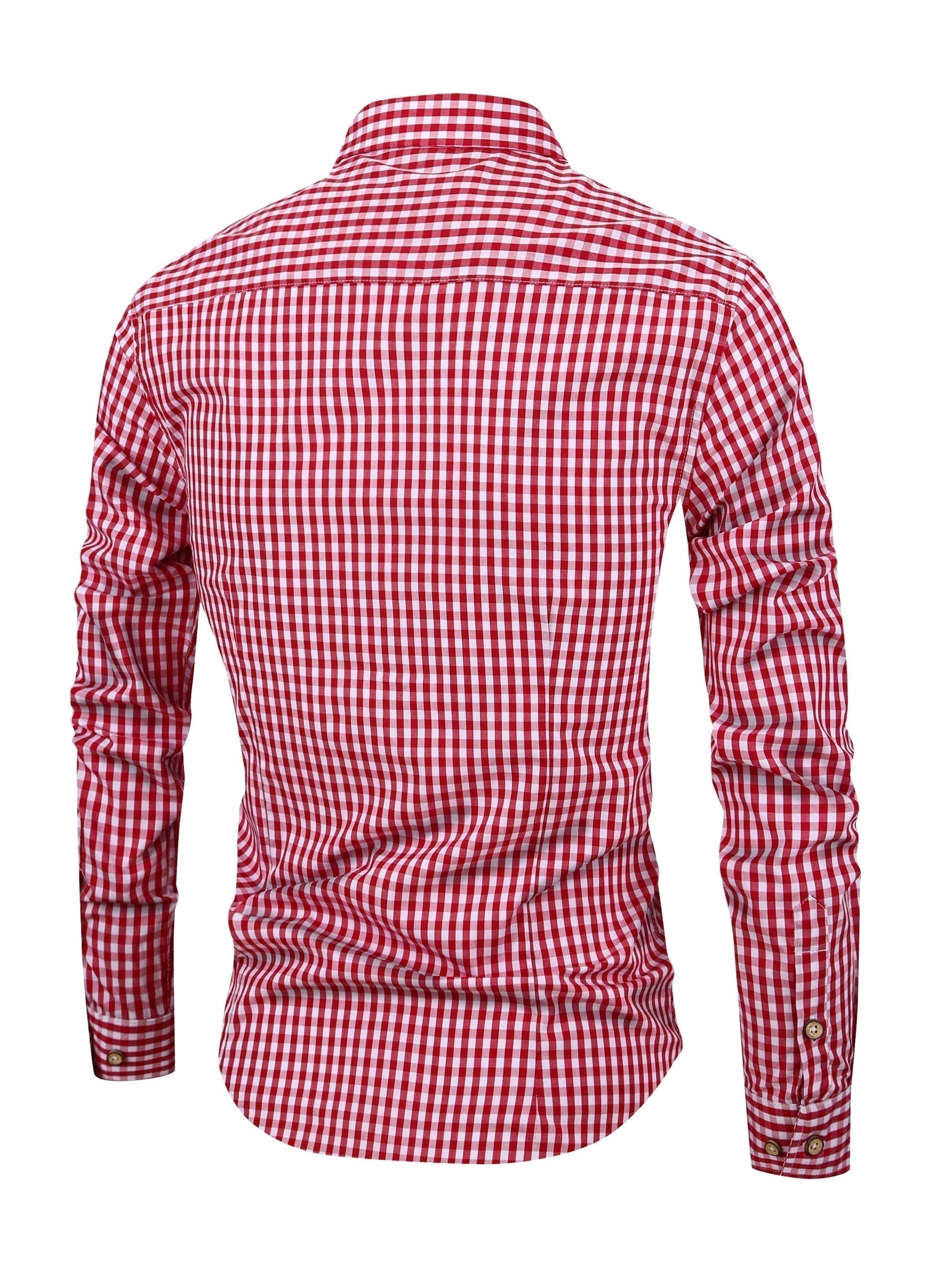 Camisa - Xadrez Mistura Suave masculino