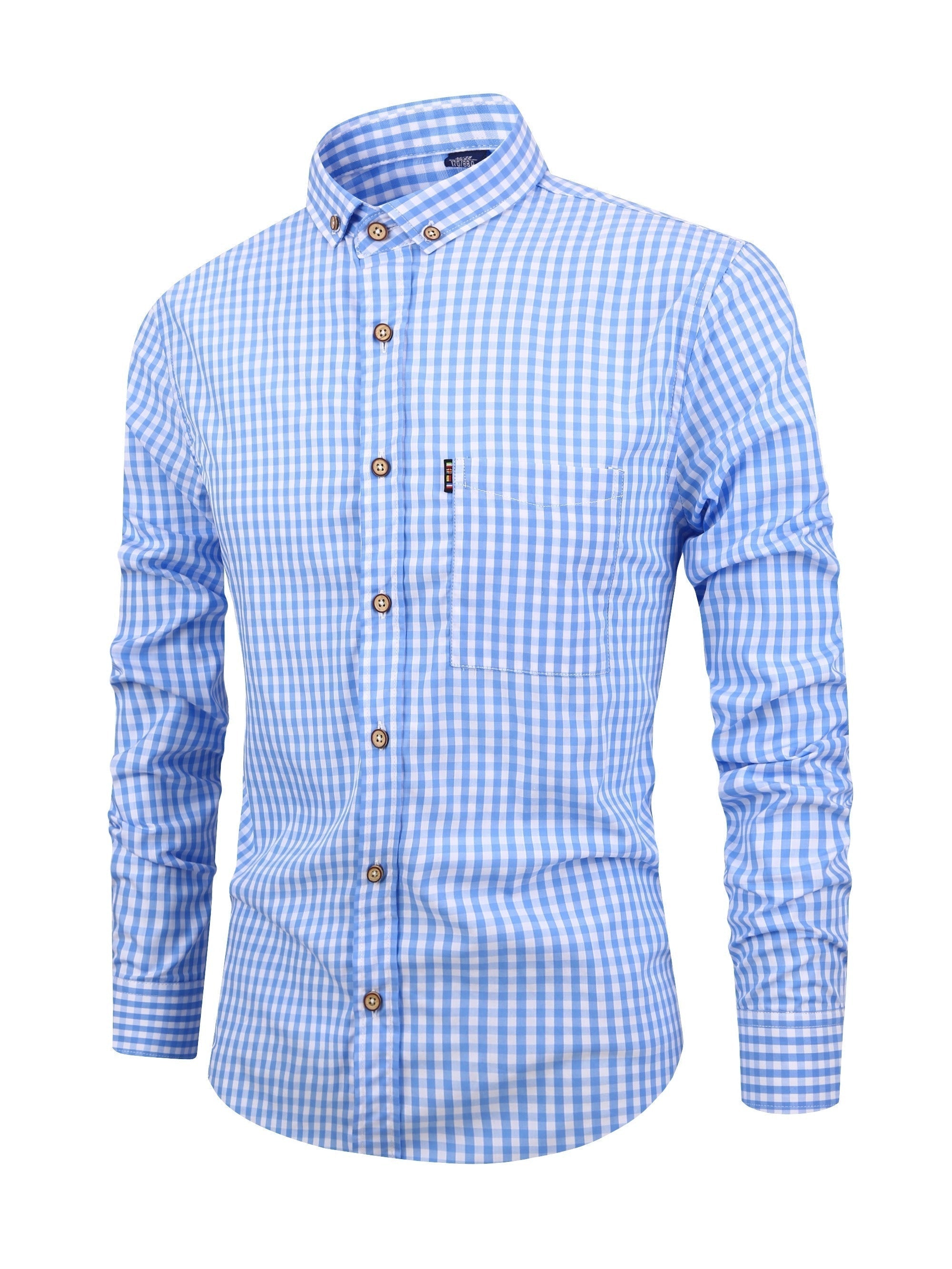 Camisa - Xadrez Mistura Suave masculino