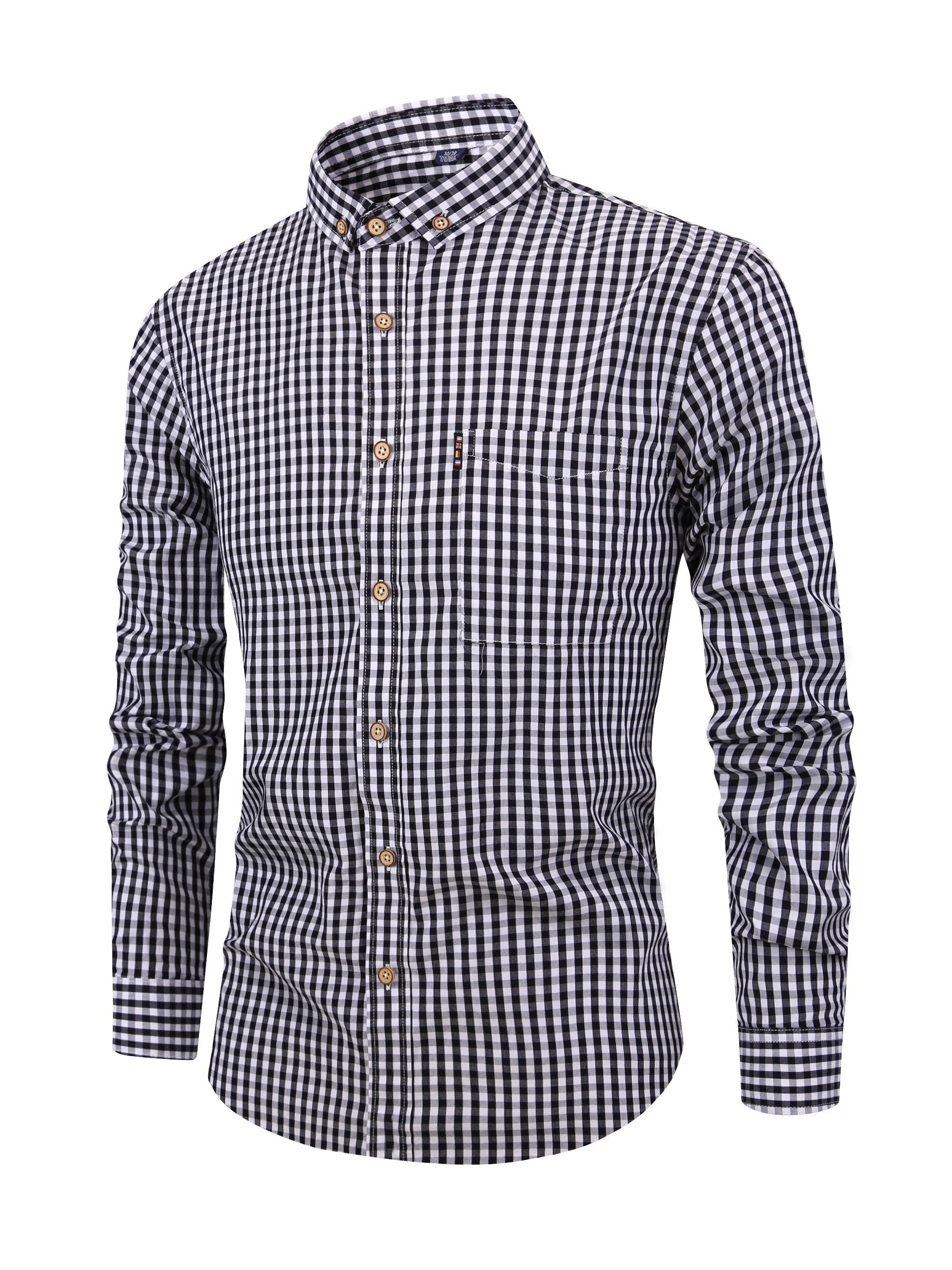Camisa - Xadrez Mistura Suave masculino