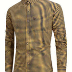Camisa - Xadrez Mistura Suave masculino
