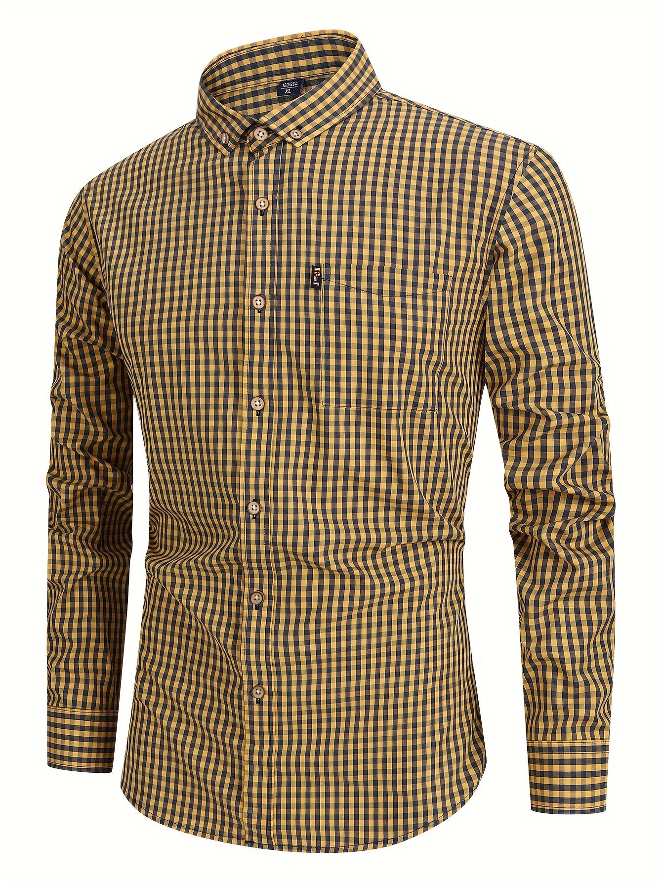 Camisa - Xadrez Mistura Suave masculino