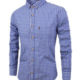Camisa - Xadrez Mistura Suave masculino