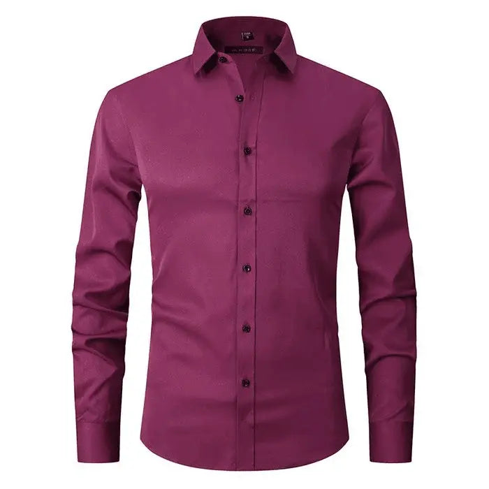 Camisa - Mistura Poliéster Sem Rugas masculino