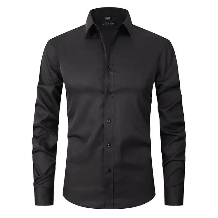 Camisa - Mistura Poliéster Sem Rugas masculino