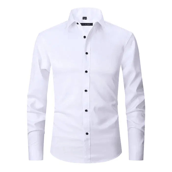 Camisa - Mistura Poliéster Sem Rugas masculino