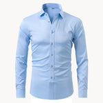 Camisa - Mistura Poliéster Sem Rugas masculino