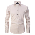 Camisa - Mistura Poliéster Sem Rugas masculino