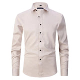 Camisa - Mistura Poliéster Sem Rugas masculino