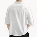 Camisa - Gola Mandarim Elegante masculino